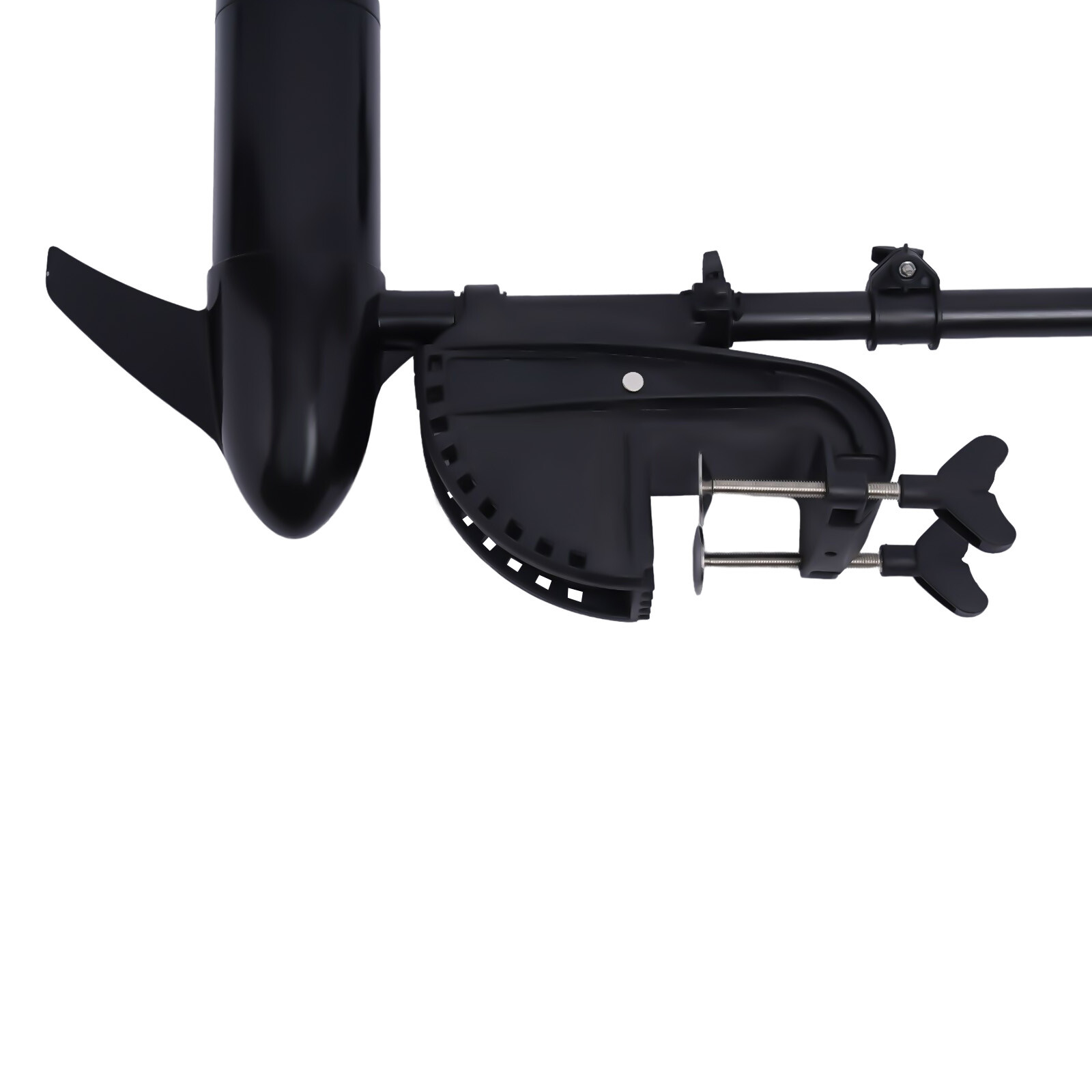 12V 80lbs Electric Trolling Motor Thrust Transom Mounted Fishing Boat Engine