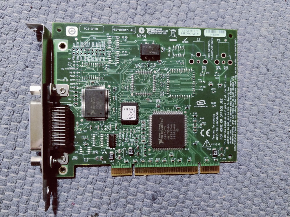 National Instruments PCI-GPIB Interface Card