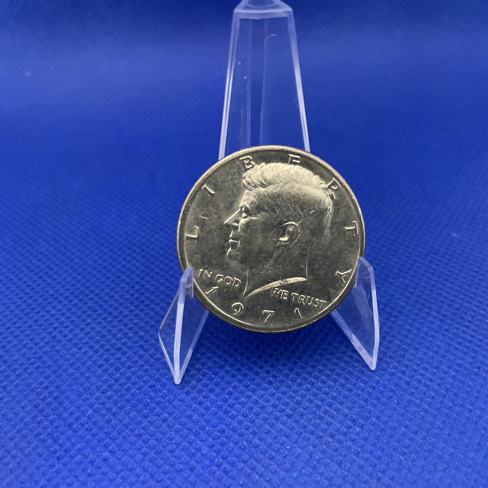 1971-P KENNEDY HALF DOLLAR AVERAGE CIRCULATED