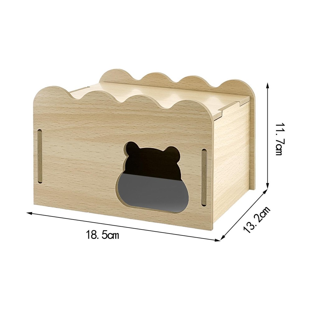Hamster Hide Cage Decor Cage Accessories