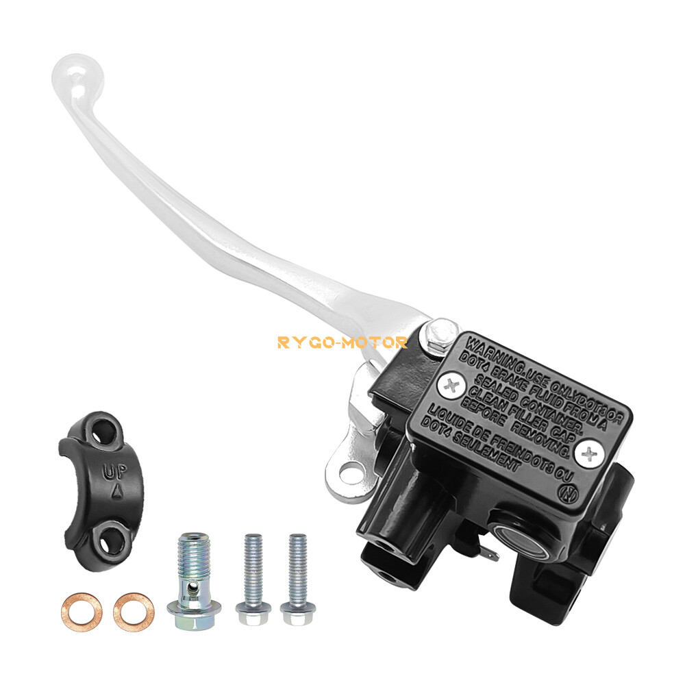 Left Rear Brake Master Cylinder Assy for Yamaha Grizzly 700 YFM700 2007-2023 ATV