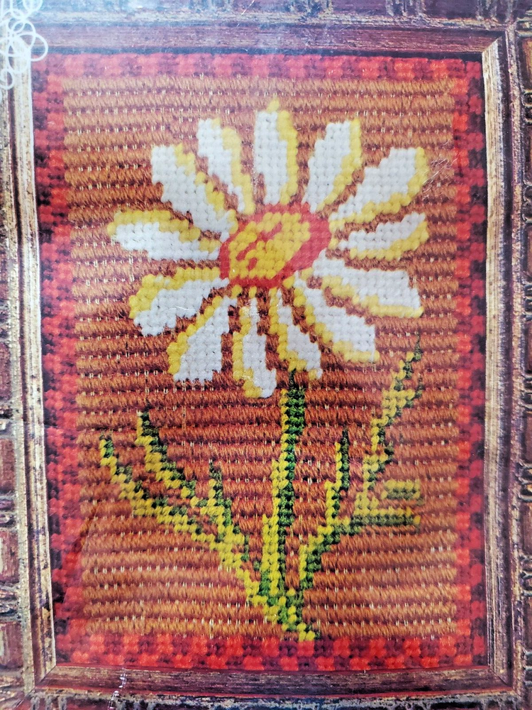 Paragon Sylvia Sidney "Daisy" Needlepoint Kit Size 8" x 10"