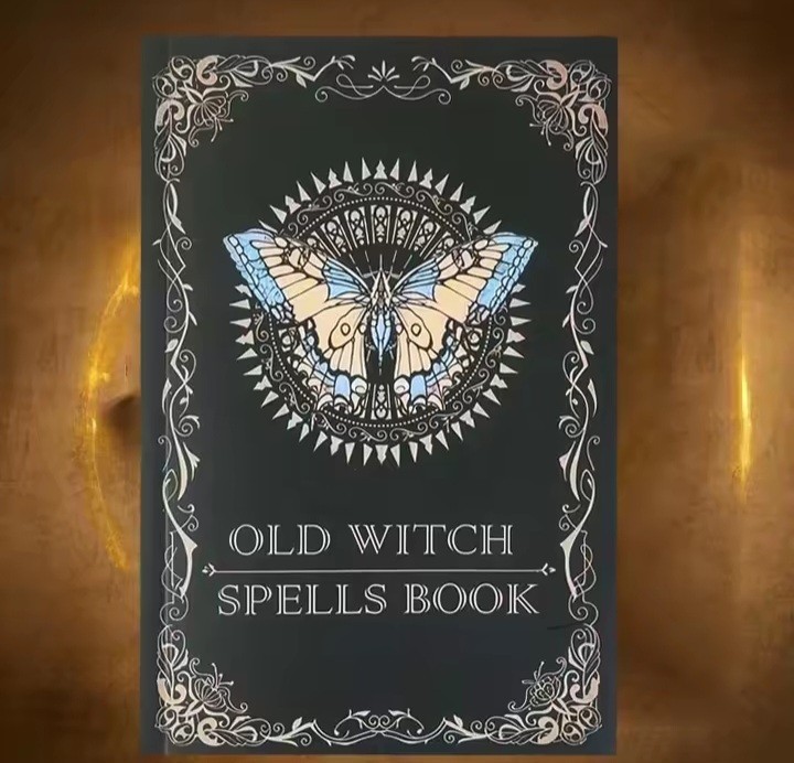 Old Witch Spells Book
