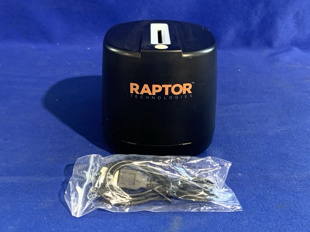 Raptor Duplex CR5400 ID Card Scanner Thales - Working - Read Description