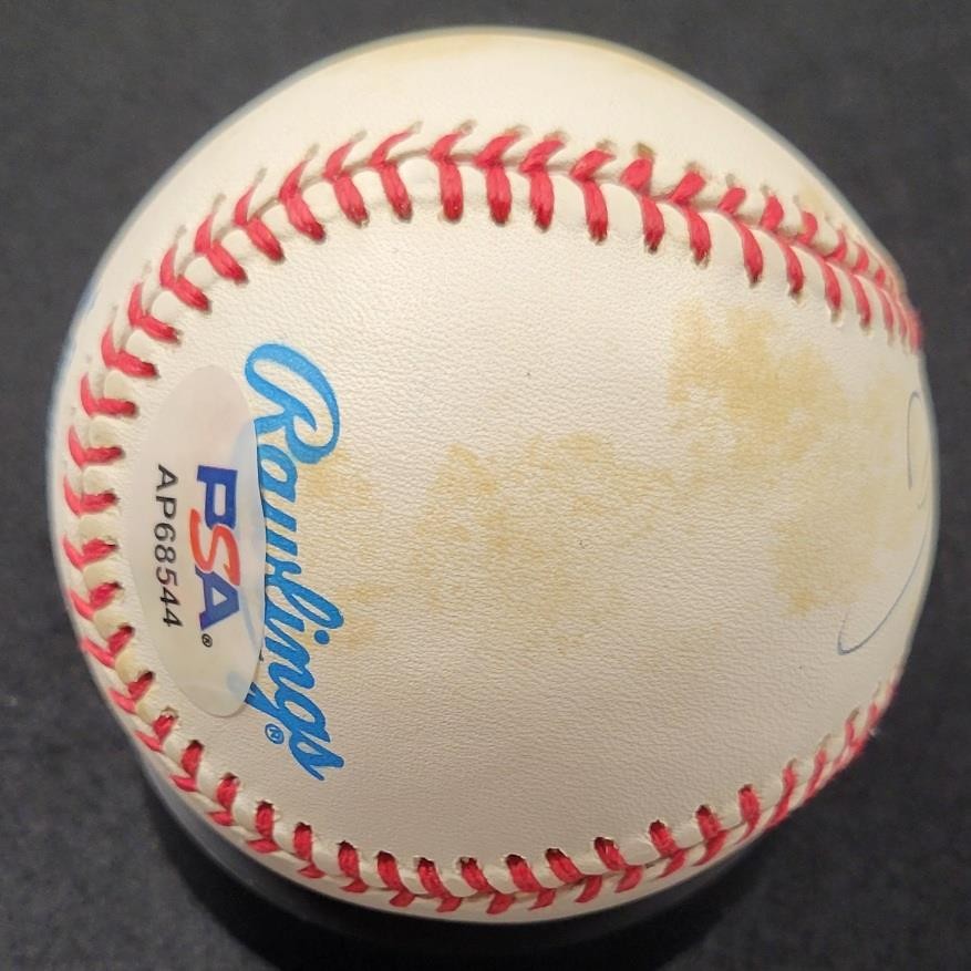 Frank Thomas signed American League AL Baseball autograph ~ PSA Sticker