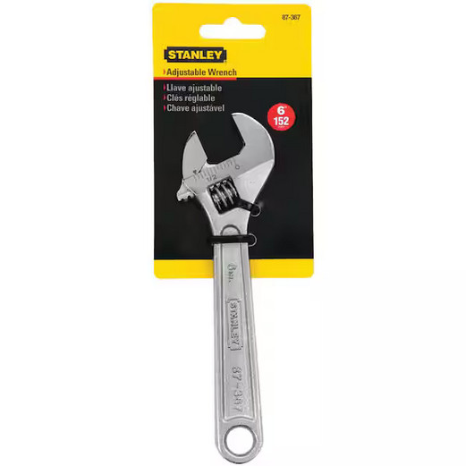 6 In. Adjustable Wrench