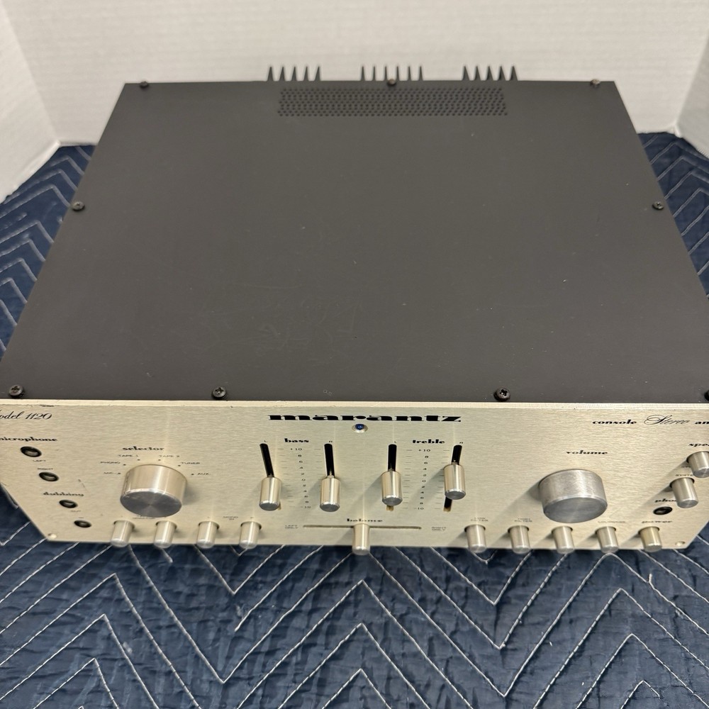 MARANTZ 1120 CONSOLE STEREO AMPLIFIER - SERVICED - CLEANED - TESTED