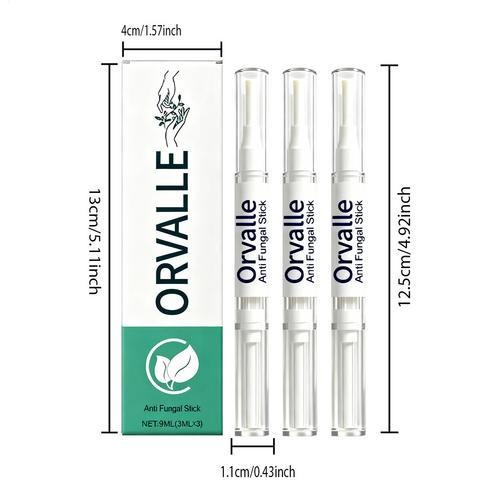 3PCS Orville Nail Fungus Pen Anti Fungus Infection Nail Care Repair Pen Toenail