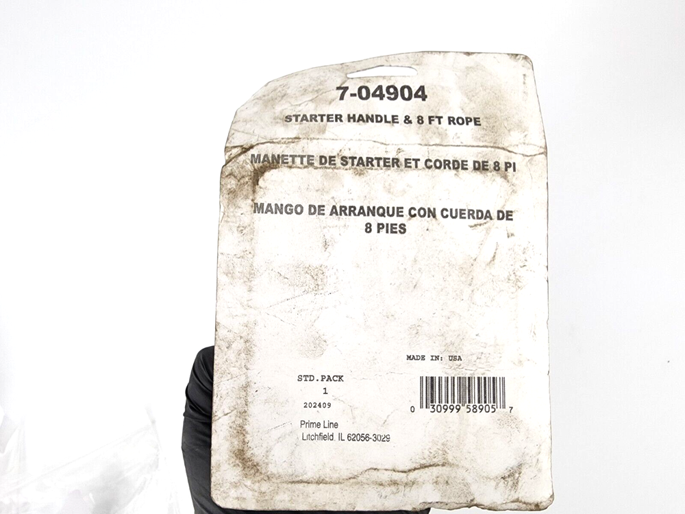 Primeline Starter Handle & 8ft Rope 7-04904