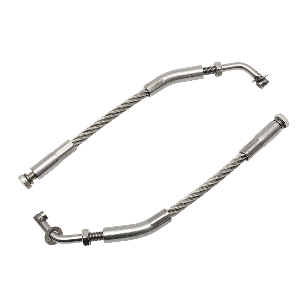 Left+Right Ice Scratchers w/ Carbide Tips For Snowmobile Snow Reverse Compatible