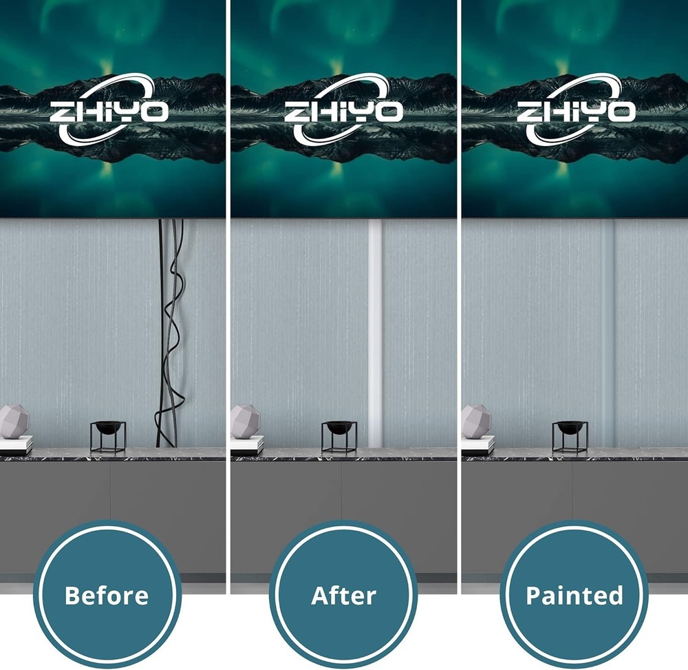 Self-Adhesive Cable Raceway for Safe & Neat Wall-Mounted TV Setup - 4 Pack