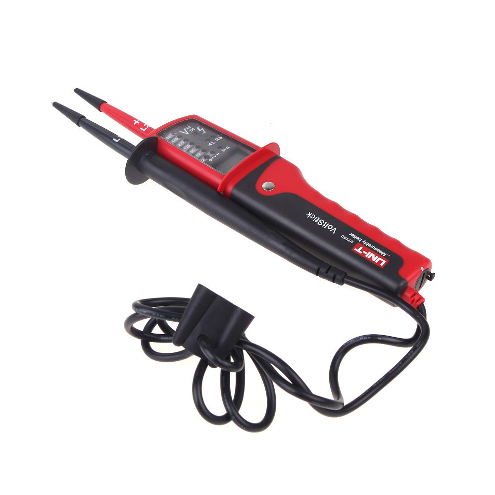 UT15C LED LCD Display AC/DC Voltage Continuity Test 12-690V Voltage Tester