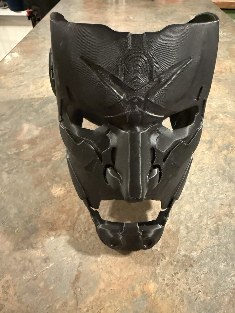 Static-X 3D Printed Xer0 Mask Raw Print