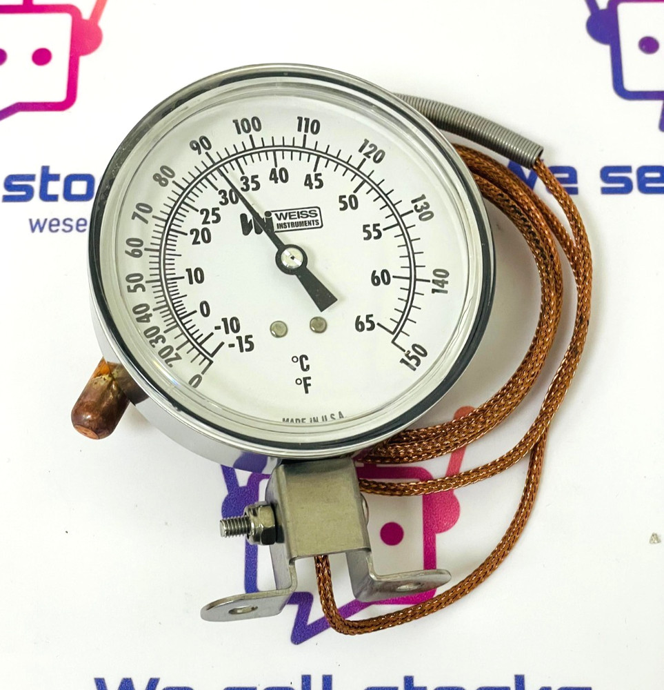 WEISS INSTRUMENTS 9201061009 Dial Thermometer