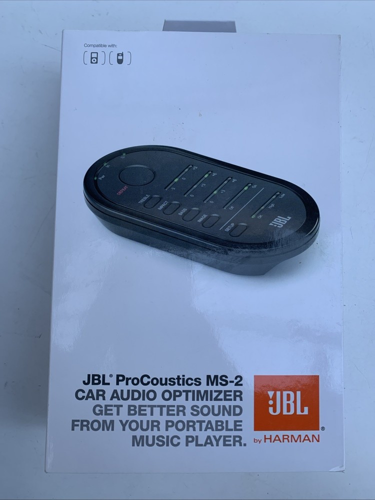 JBL MS-2 ProCoustics Car Audio Optimizer NEW!