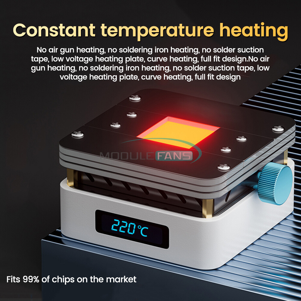 Constant temperature heating de-gluing table Station for PCB Chip Desoldering
