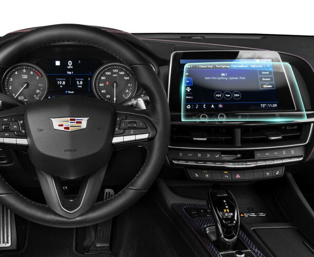 Crystal Clear Screen Protector for 2020 Cadillac CT5 Vehicle Navigation