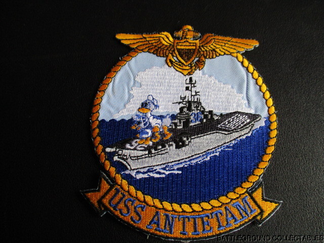US NAVY AVIATION USS ANTIETAM FLIGHT JACKET PATCH