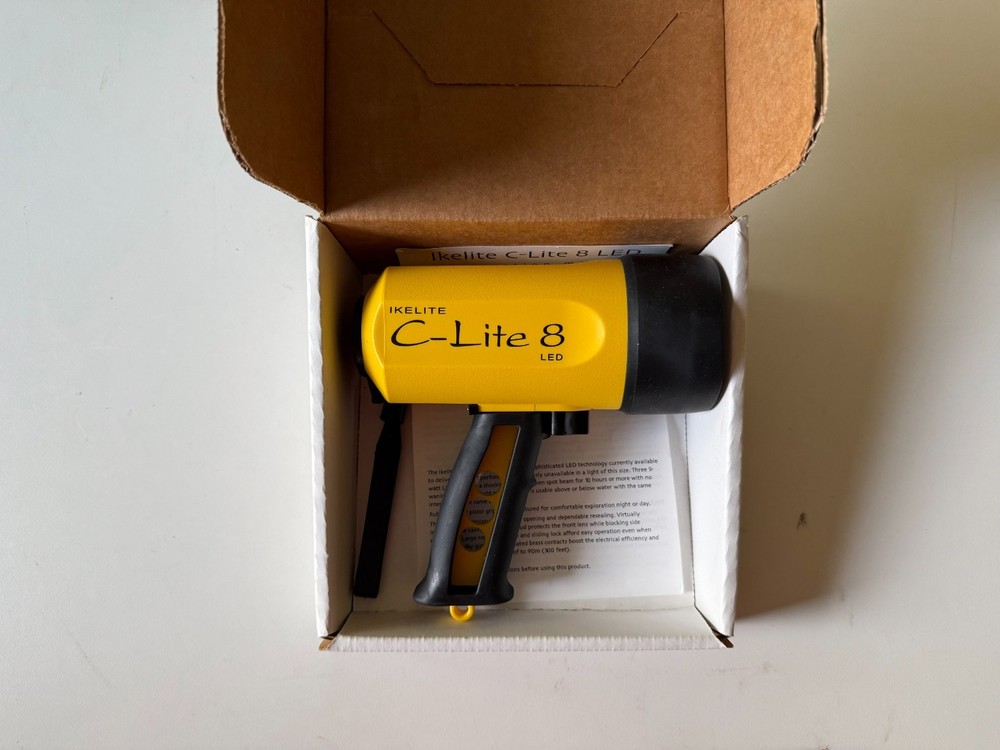 Ikelite C-Lite 8 LED Underwater Scuba Flashlight