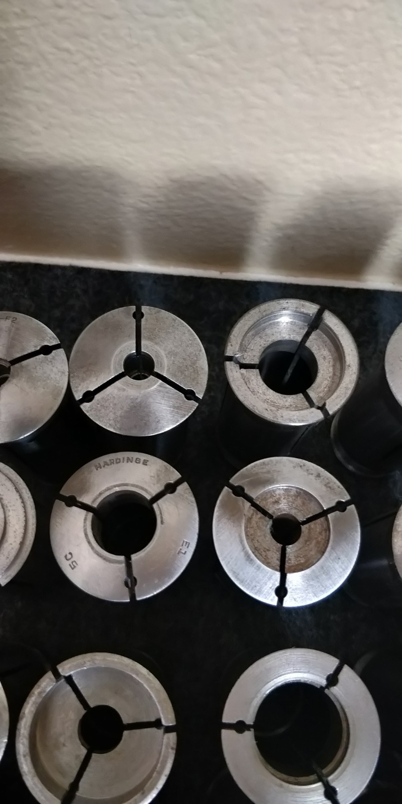 5C COLLET Lot E EMERGENCY COLLETS 25 PIECE SET