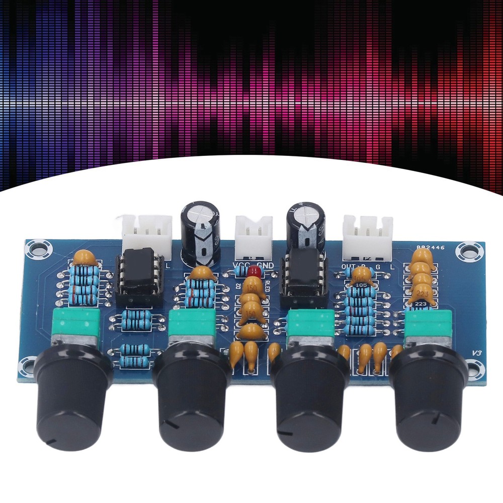 Preamp Module Preamplifier Board For Digital Amplifier DC 12V-24V.