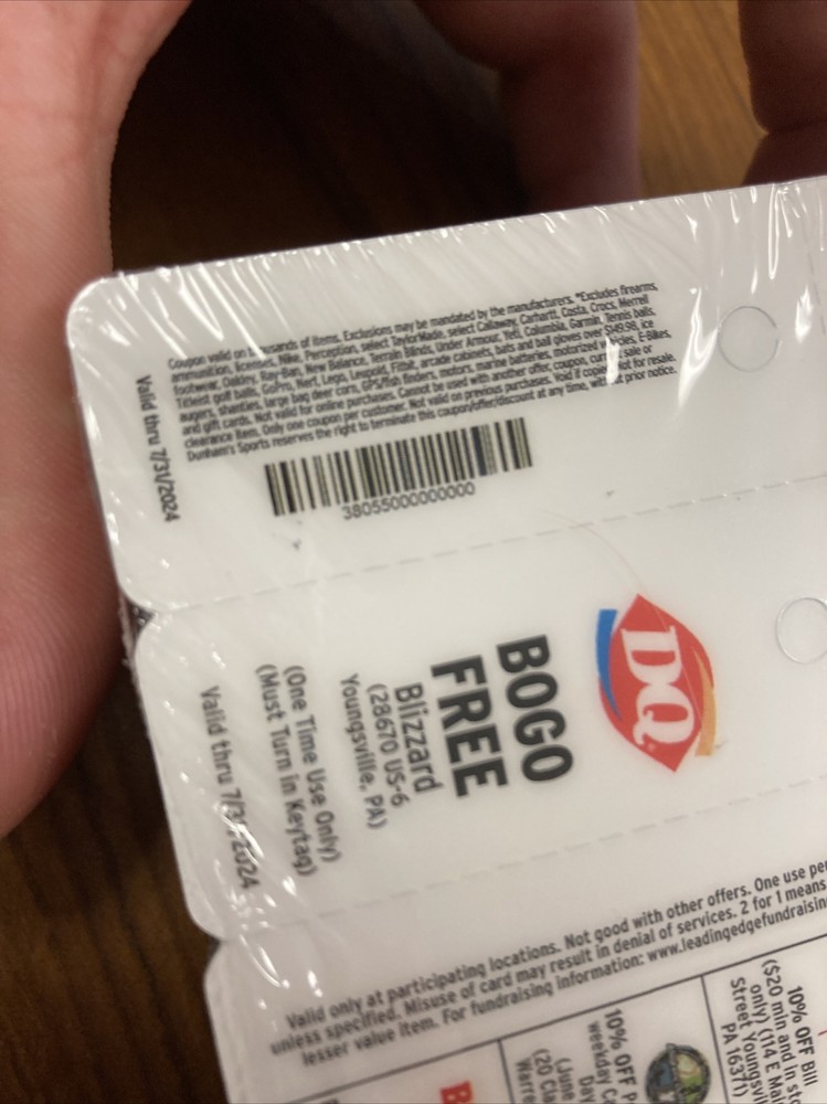 Launch Card For Food