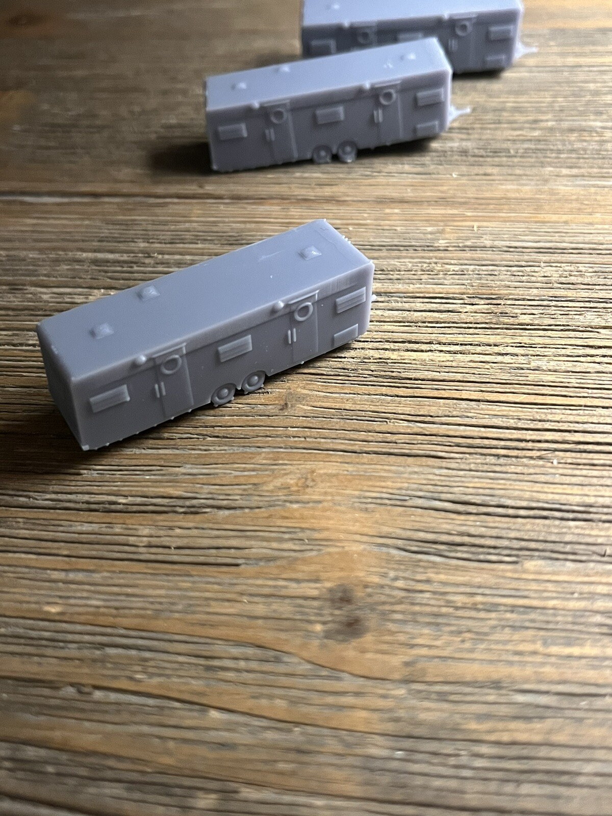N SCALE 1:160 CAMPING TRAILERS (3pk)