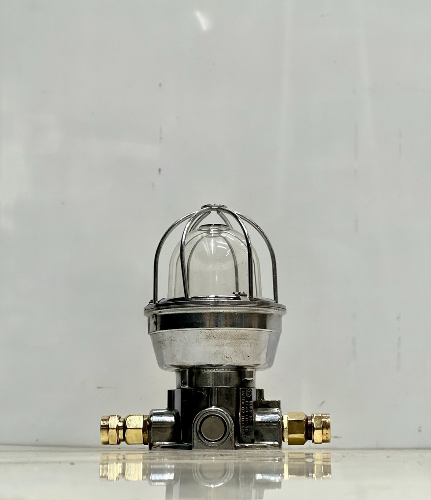 Flame-Proof Vintage Bulkhead Light | Aluminium Post Mount Ceiling & Wall Design