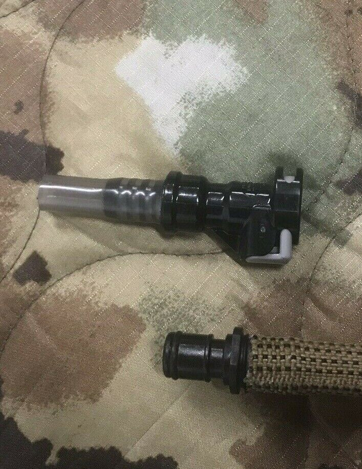 NEW SOURCE USMC HYDRATION SYSTEM REPLACEMENT TUBE HOSE KIT COYOTE QUICK CONNECT