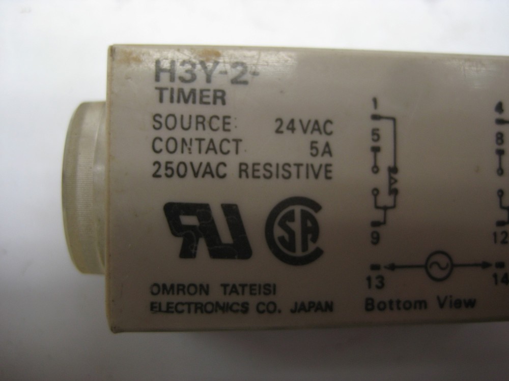 OMRON H3Y-2 TIMING RELAY UNMP