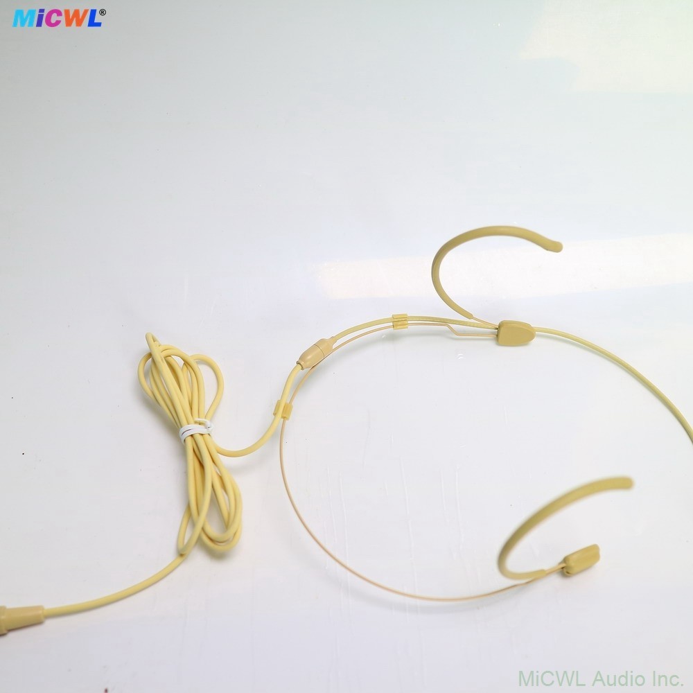 Pro Omnidirectional Headset headworn Microphone For Shure Wireless MIC system