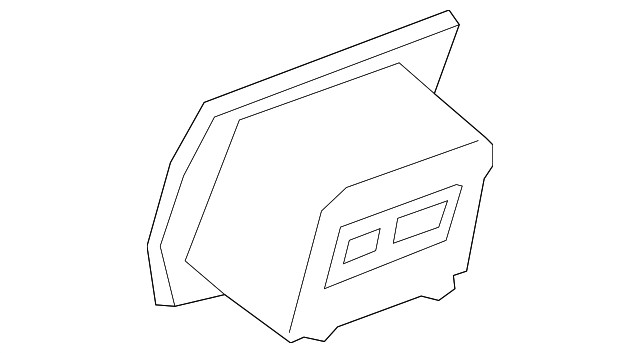 Genuine GM Mirror Assembly Gasket 86582425