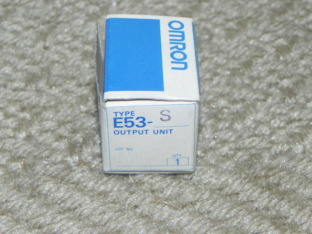 Omron E53-S Output Unit, 1 A at 75–250 V AC Solid State Relay