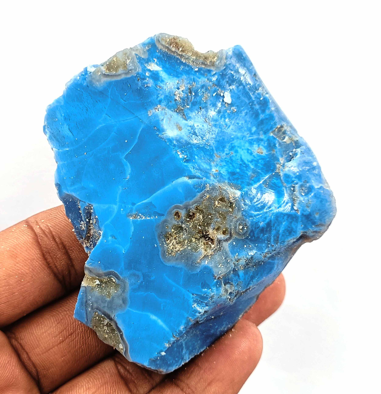 NATURAL EGL CERTIFIED 400 CT AUSTRALIA BLUE OPAL UNCUT ROUGH LOOSE GEMSTONE 25S