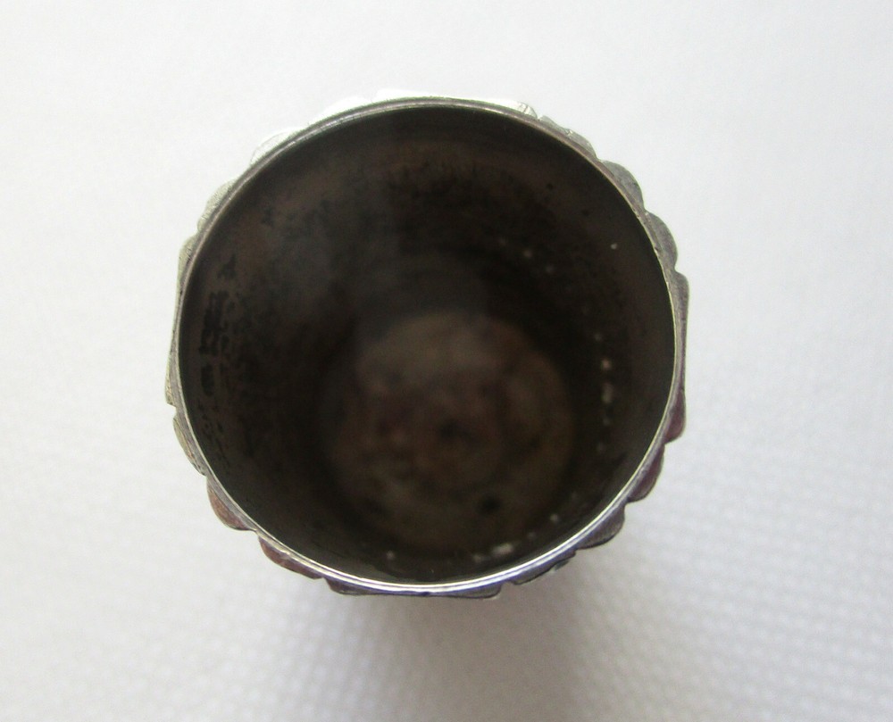 Vintage Simons Bros. Sterling Silver Thimble Size 9
