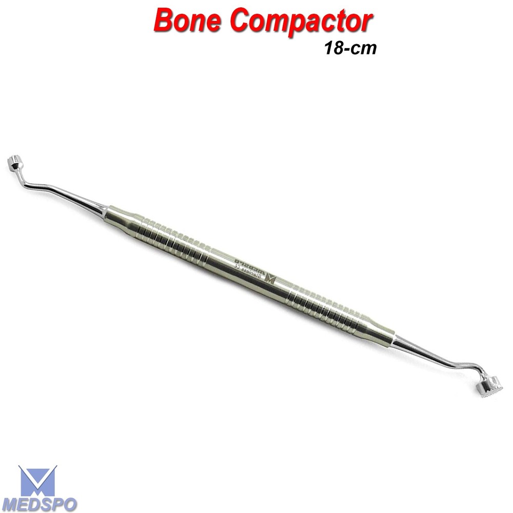 Bone Grafting Bone Compactor & Carrier Packer Plugger Dental Implant Instruments