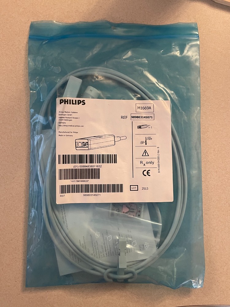 Philips M1669A 3 Lead ECG Trunk Cable