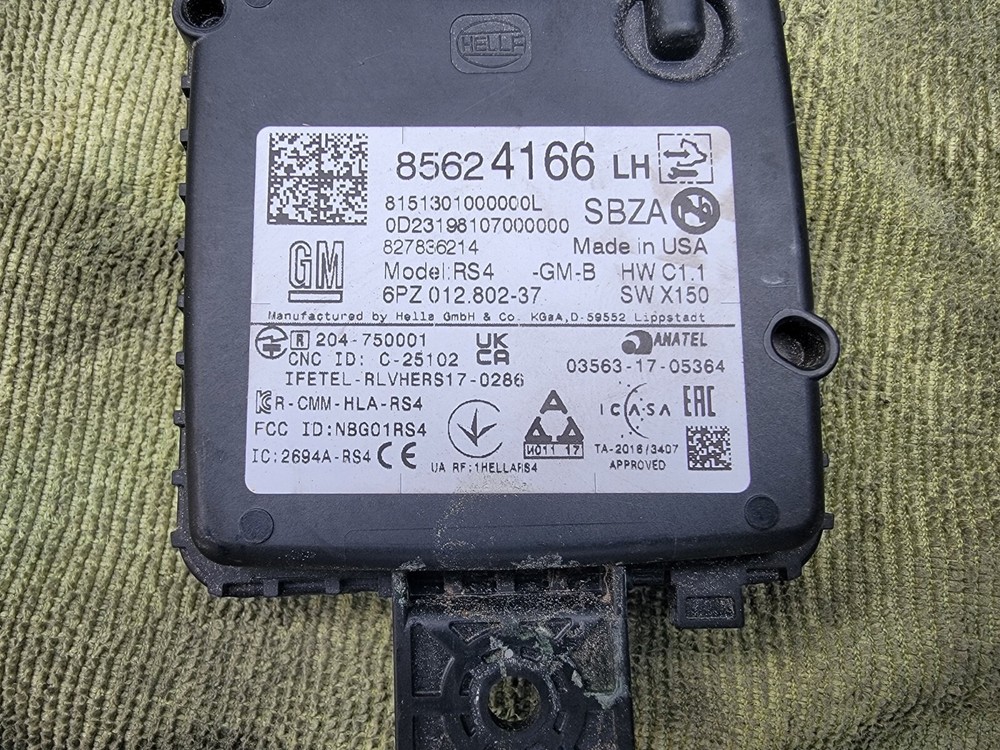 Silverado/Sierra LH Side Object Detection Module 85624166 OEM