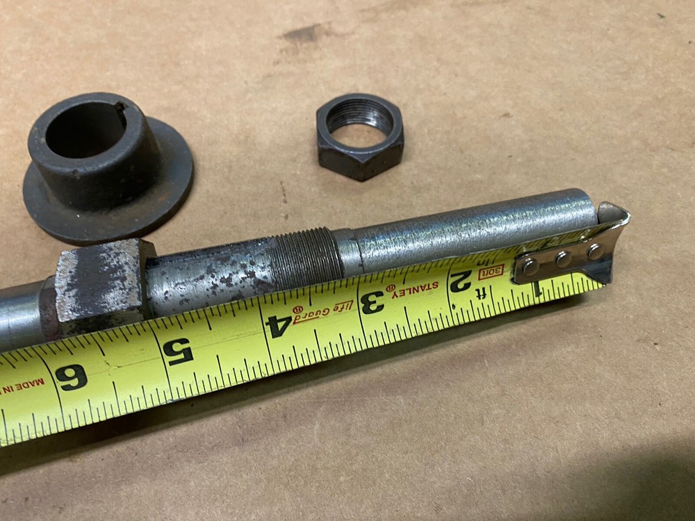 Milling Machine Arbor With #3 Morse Taper