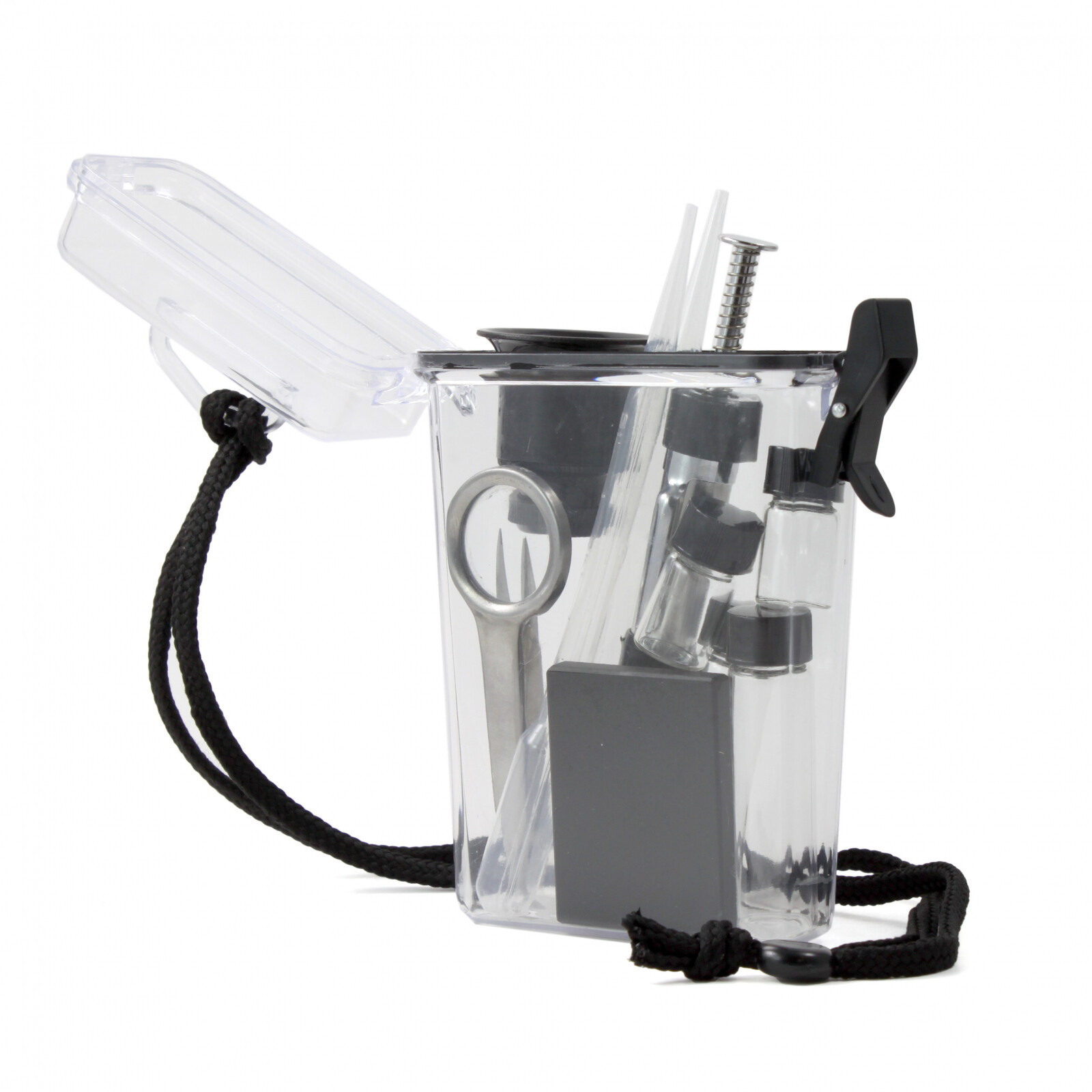 ASR Outdoor Clear Pocket Portable Travel Gold Panning Kit 11pc