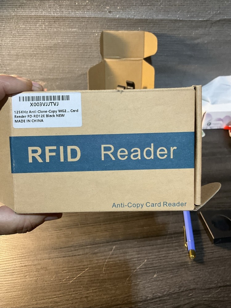 125 KHZ Anti Clone WG Reader RFID Access Control Card Reader FD-DR12E