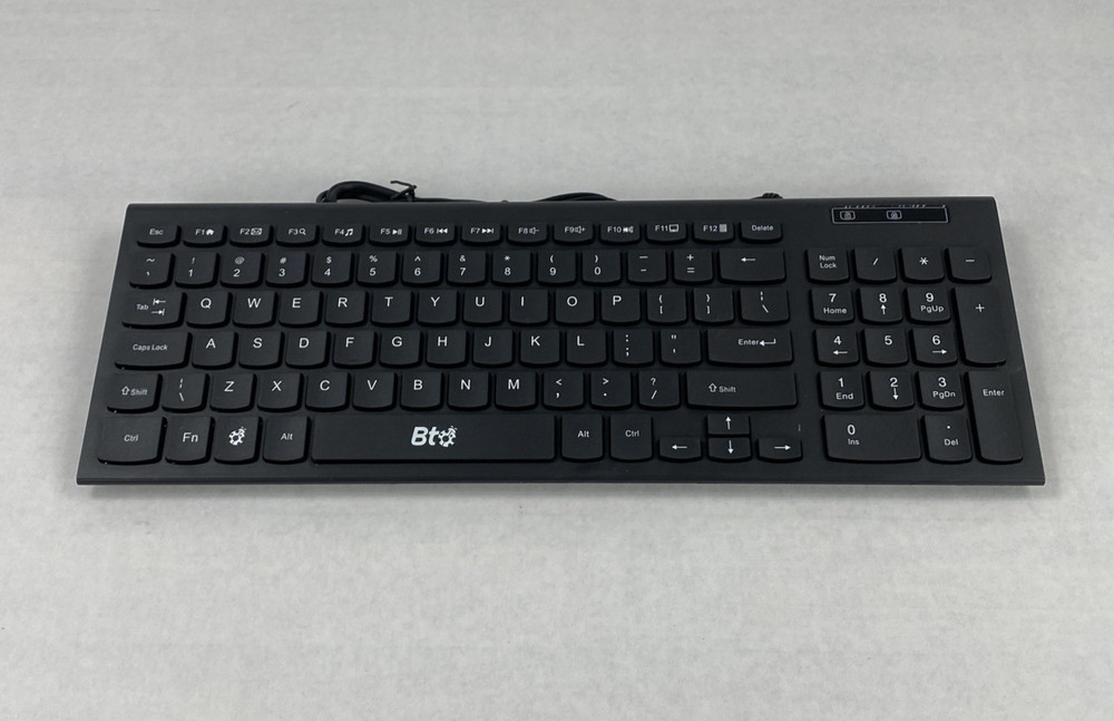 BTO USB Wired Comfortable Keyboard
