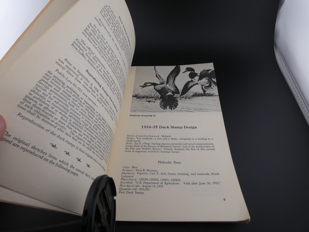 Duck Stamp Data United States Department of the Interior Fish and Wildlife 1964