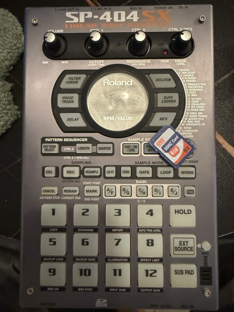 Roland SP-404SX LINEAR WAVE SAMPLER Used