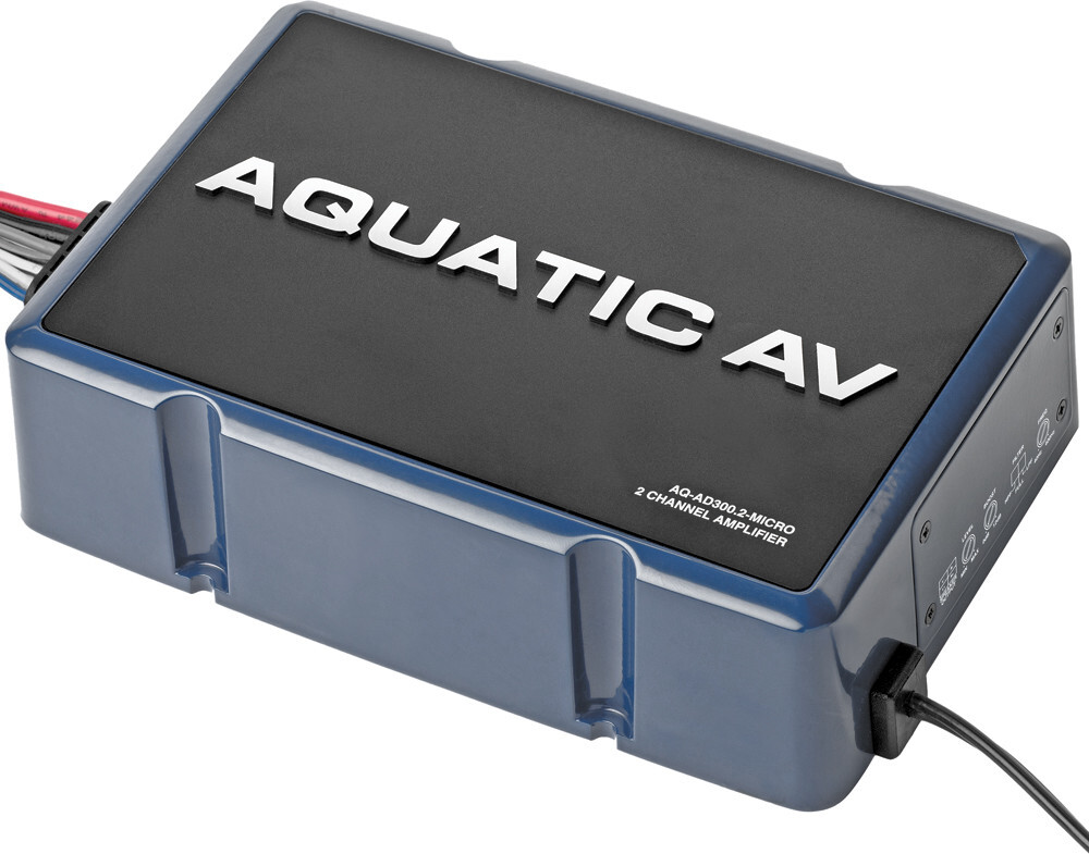 Aquatic AV Micro 2-Channel Amplifier (AQ-AD300.2-MICRO)