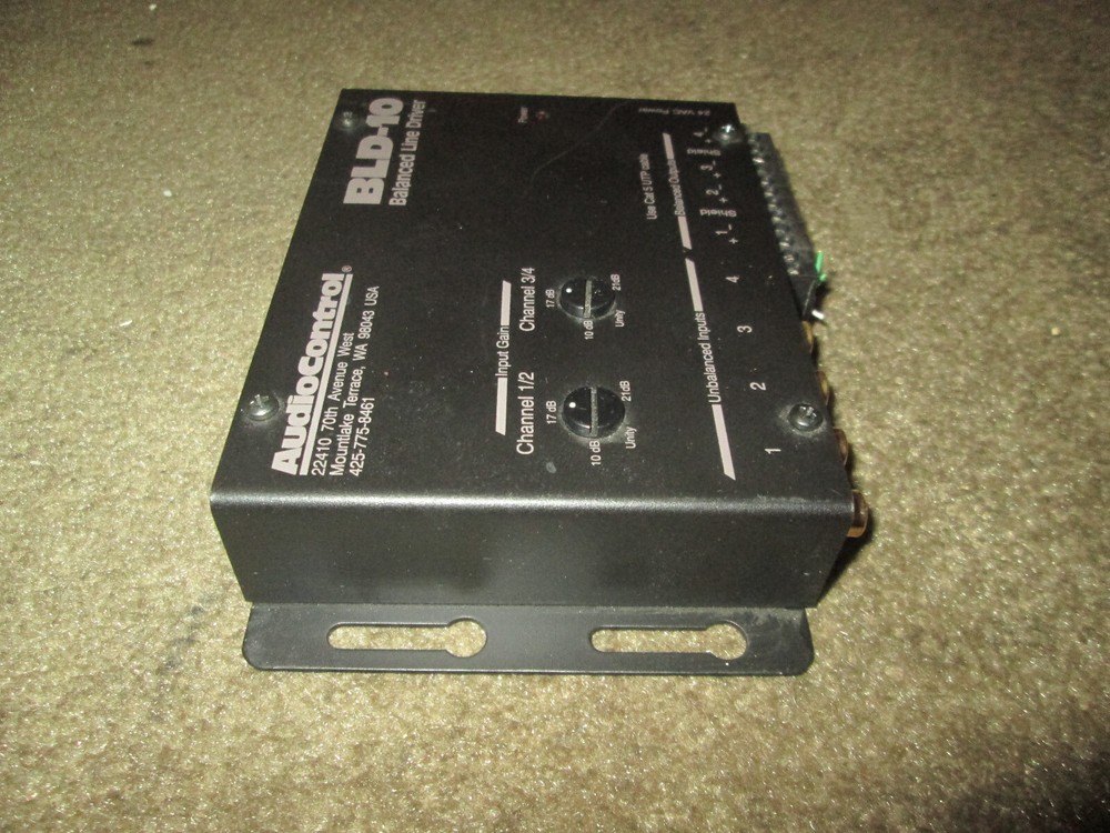 AudioControl BLD-10 Balanced Line Driver