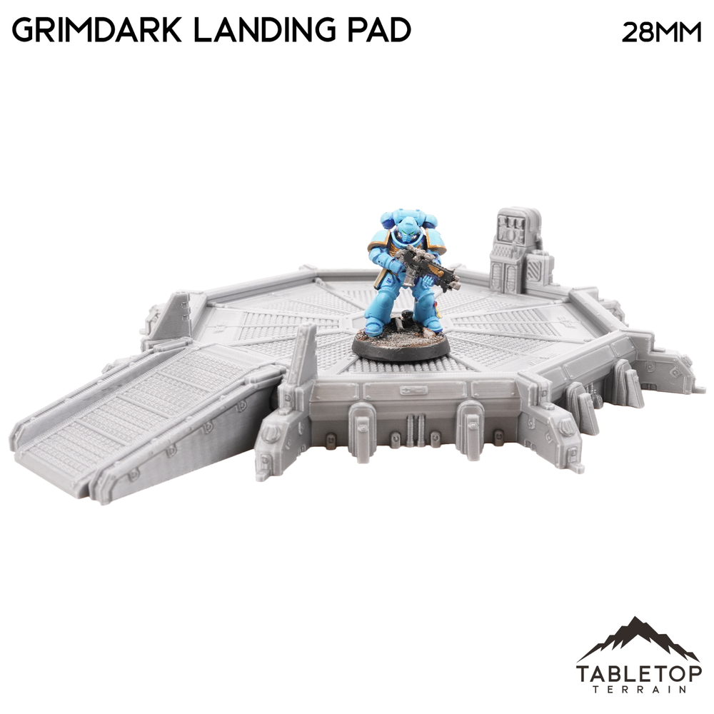 Grimdark Landing Pad - Grimdark Gothic Wargaming Tabletop