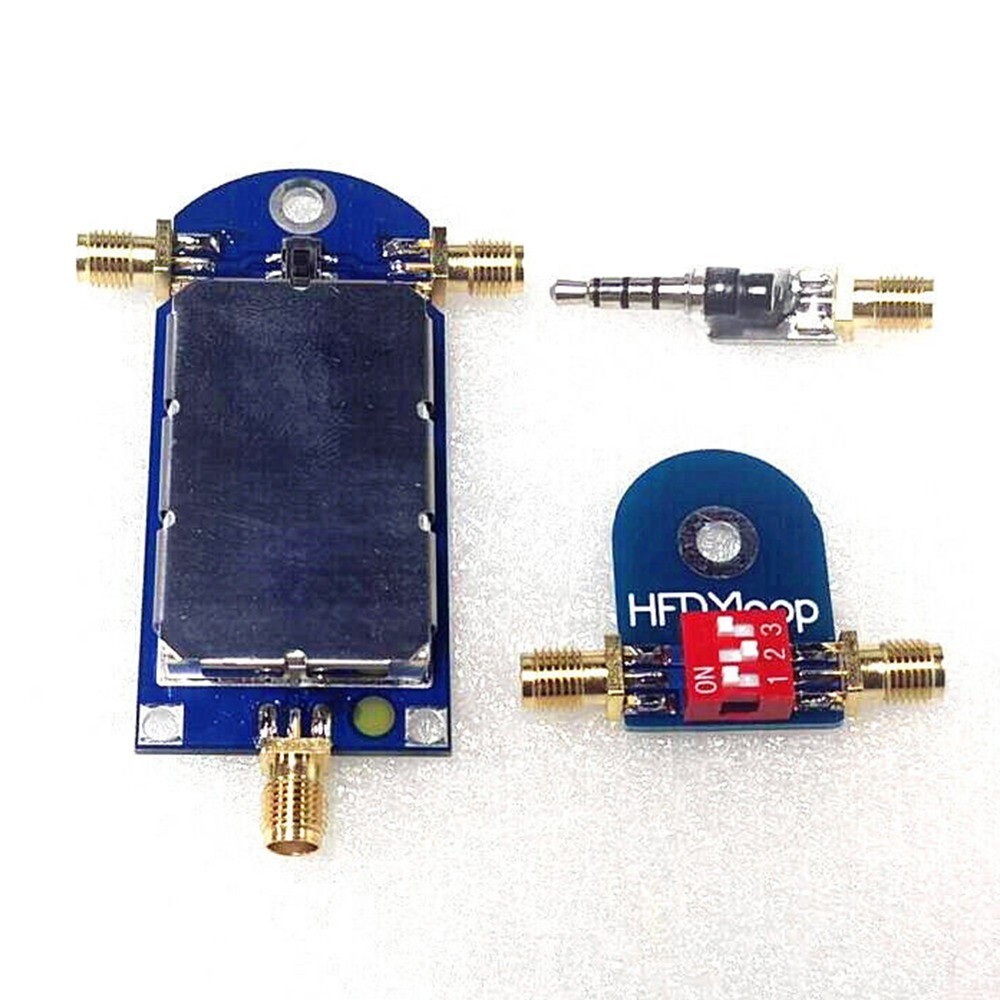 Compact HFDY Active Small Magnetic Loop Antenna For HF Short Wave AM FM VHF UHF