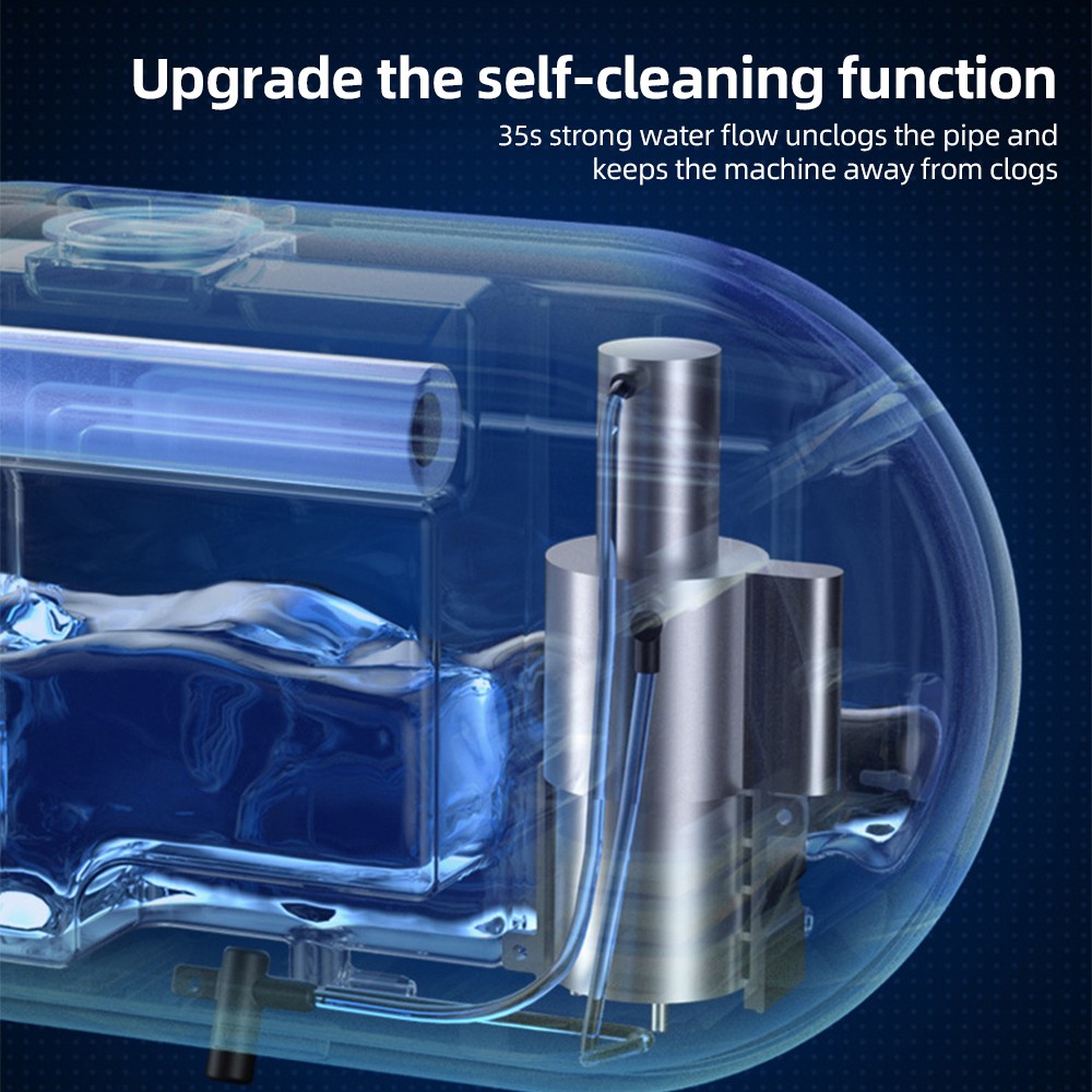 Automatic Foaming Hand Dispenser Touchless Wall Mount Upgrade Horizontal