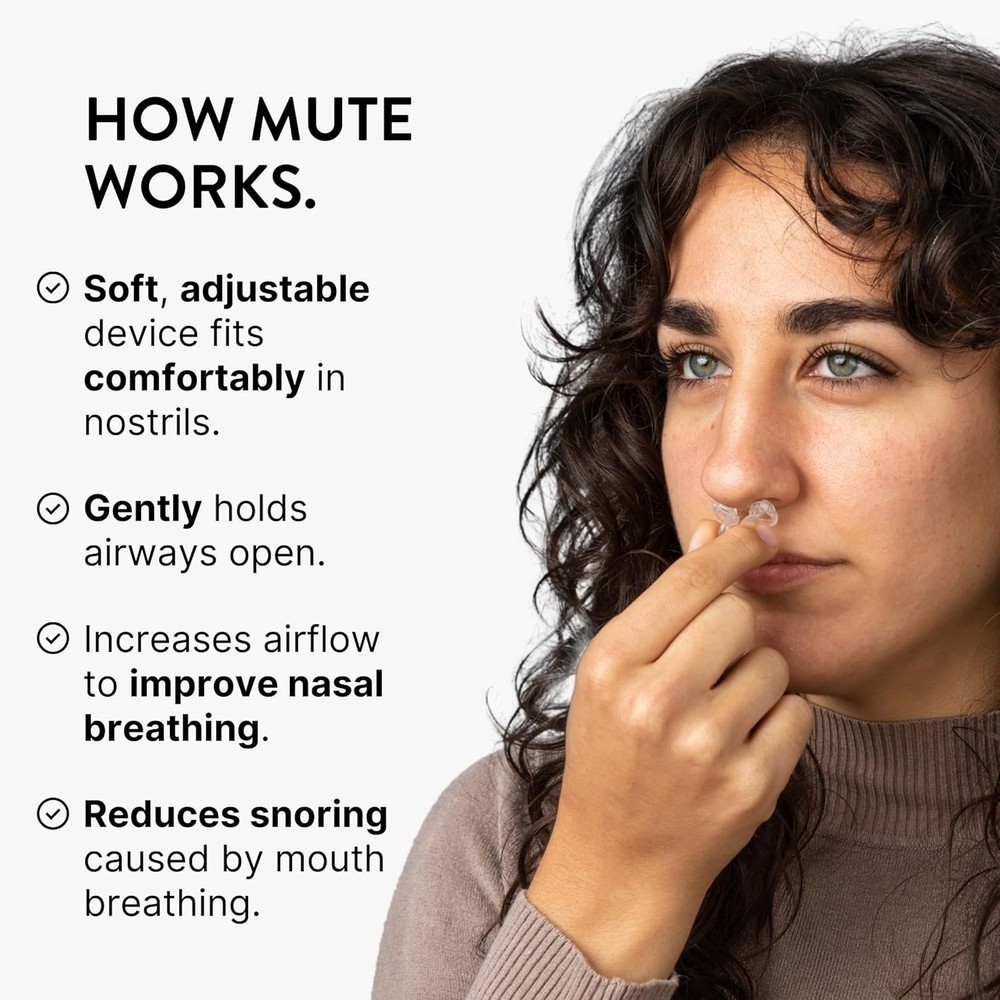 Mute Nasal Dilator 3pk SUS